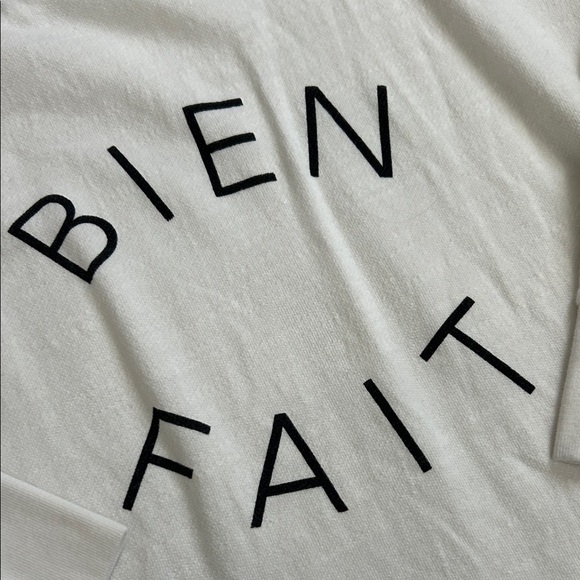 Madewell Bien Fait Long Sleeve Top - Medium - Picture 3 of 3